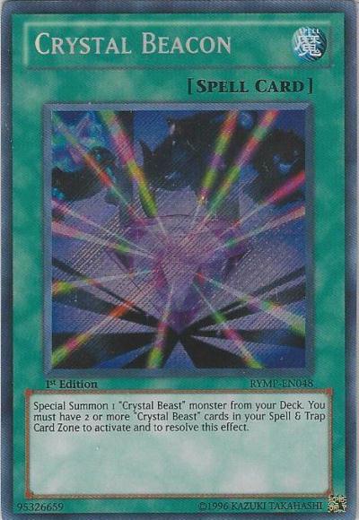 Crystal Beacon [RYMP-EN048] Secret Rare - POKÉ JEUX