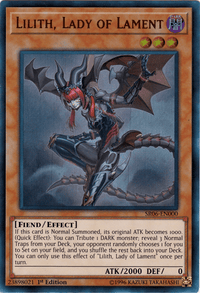 Lilith, Lady of Lament [SR06-EN000] Ultra Rare - POKÉ JEUX
