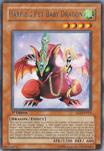 Harpie's Pet Baby Dragon [EOJ-EN013] Rare - POKÉ JEUX