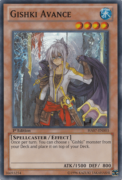 Gishki Avance [HA07-EN003] Super Rare - POKÉ JEUX