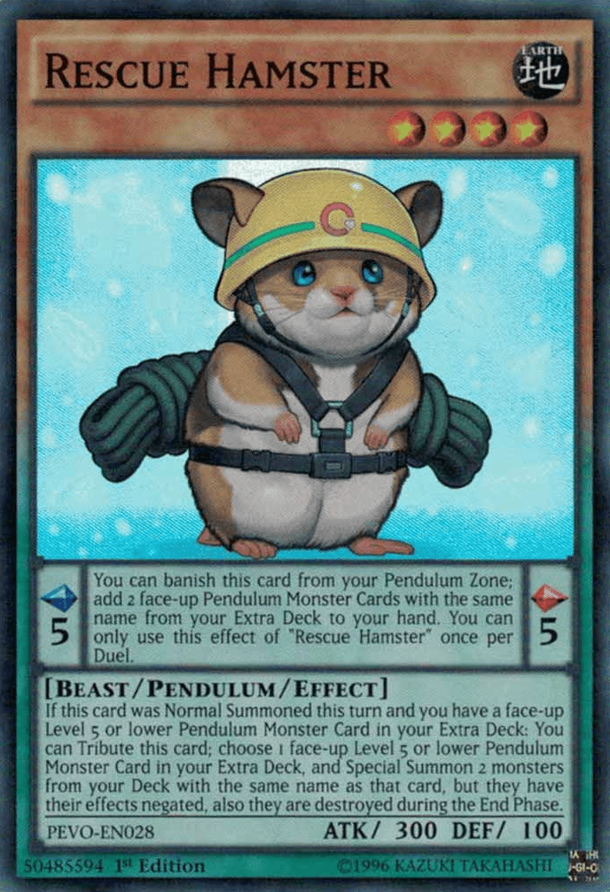 Rescue Hamster [PEVO-EN028] Super Rare - POKÉ JEUX