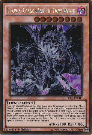 Grapha, Dragon Lord of Dark World [PGL2-EN083] Gold Rare - POKÉ JEUX