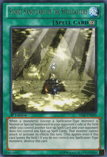 Secret Sanctuary of the Spellcasters [SHSP-EN095] Rare - POKÉ JEUX