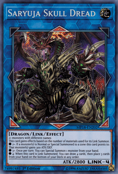Saryuja Skull Dread [MP18-EN202] Secret Rare - POKÉ JEUX