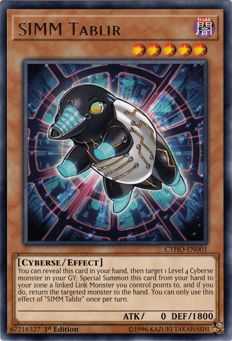 SIMM Tablir [CYHO-EN001] Rare - POKÉ JEUX