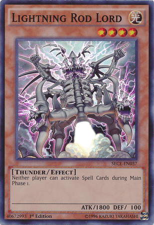 Lightning Rod Lord [SECE-EN037] Super Rare - POKÉ JEUX