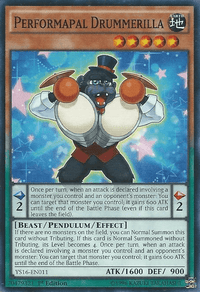 Performapal Drummerilla [YS16-EN011] Common - POKÉ JEUX