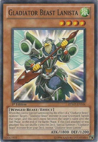 Gladiator Beast Lanista [RYMP-EN106] Common - POKÉ JEUX