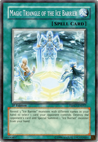 Magic Triangle of the Ice Barrier [TSHD-EN057] Common - POKÉ JEUX