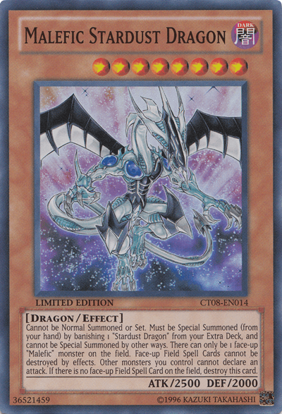 Malefic Stardust Dragon [CT08-EN014] Super Rare - POKÉ JEUX