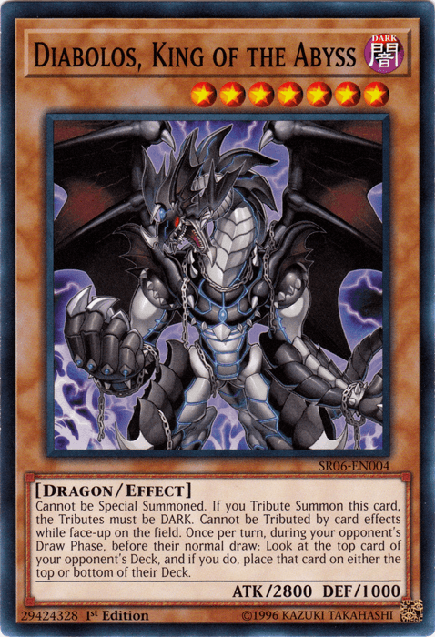 Diabolos, King of the Abyss [SR06-EN004] Common - POKÉ JEUX