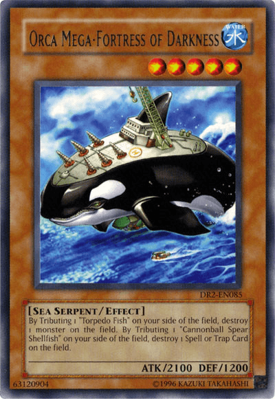 Orca Mega-Fortress of Darkness [DR2-EN085] Rare - POKÉ JEUX