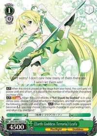 Earth Goddess Terraria Leafa (SAO/S80-E037S SR) [Sword Art Online -Alicization- Vol.2] - POKÉ JEUX