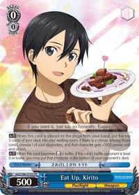 Eat Up, Kirito (SAO/S80-E103 PR) [Sword Art Online -Alicization- Vol.2] - POKÉ JEUX