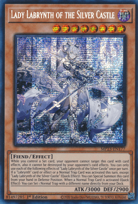 Lady Labrynth of the Silver Castle [MP23-EN177] Prismatic Secret Rare - POKÉ JEUX