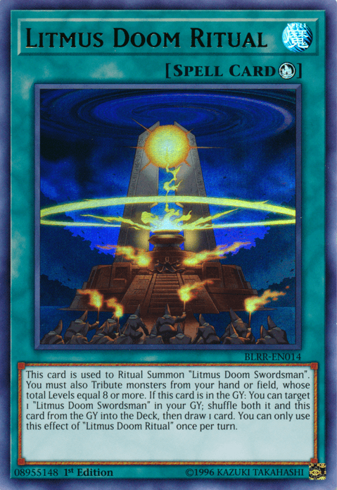 Litmus Doom Ritual [BLRR-EN014] Ultra Rare - POKÉ JEUX