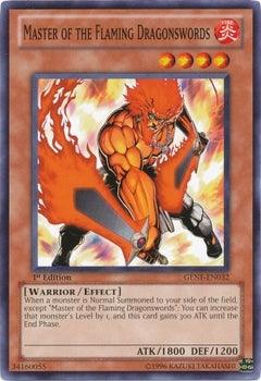 Master of the Flaming Dragonswords [GENF-EN032] Common - POKÉ JEUX