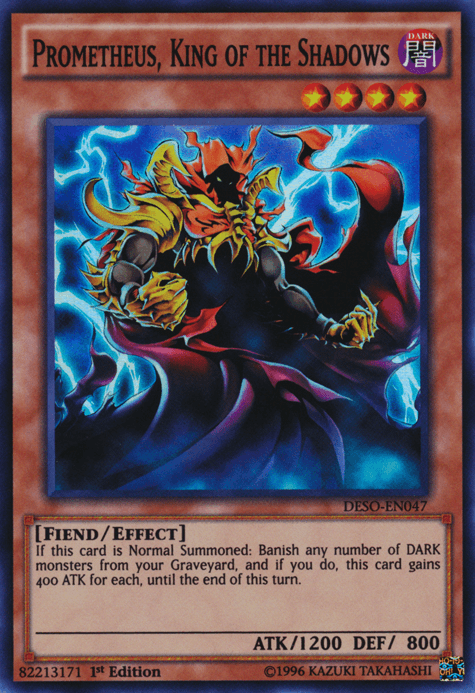 Prometheus, King of the Shadows [DESO-EN047] Super Rare - POKÉ JEUX
