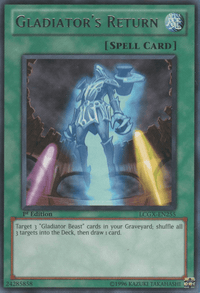 Gladiator's Return [LCGX-EN255] Rare - POKÉ JEUX