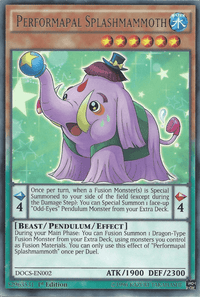 Performapal Splashmammoth [DOCS-EN002] Rare - POKÉ JEUX