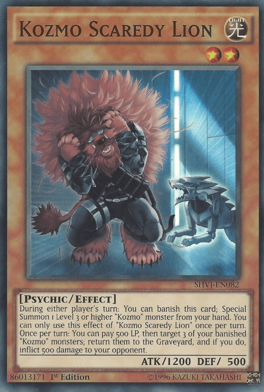 Kozmo Scaredy Lion [SHVI-EN082] Super Rare - POKÉ JEUX