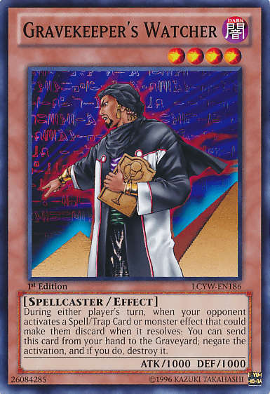 Gravekeeper's Watcher [LCYW-EN186] Common - POKÉ JEUX