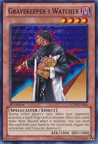 Gravekeeper's Watcher [LCYW-EN186] Common - POKÉ JEUX