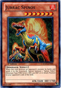 Jurrac Spinos [HA03-EN009] Super Rare - POKÉ JEUX