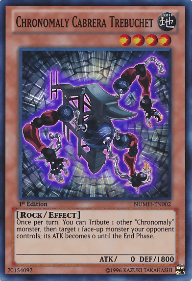 Chronomaly Cabrera Trebuchet [NUMH-EN002] Super Rare - POKÉ JEUX
