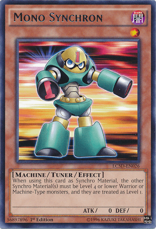 Mono Synchron [LC5D-EN026] Rare - POKÉ JEUX