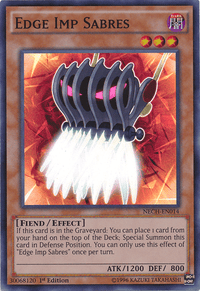 Edge Imp Sabres [NECH-EN014] Super Rare - POKÉ JEUX