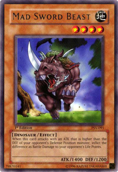 Mad Sword Beast [PSV-091] Rare - POKÉ JEUX