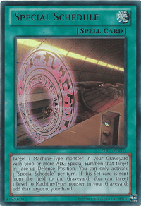 Special Schedule [ZDC1-EN003] Ultra Rare - POKÉ JEUX