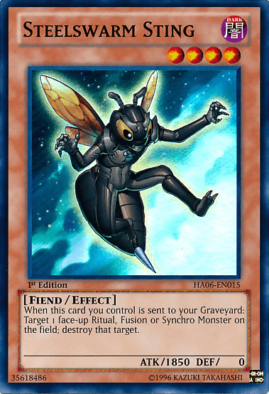 Steelswarm Sting [HA06-EN015] Super Rare - POKÉ JEUX