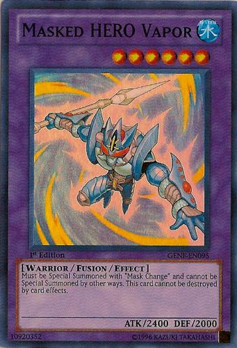Masked Hero Vapor [GENF-EN095] Super Rare - POKÉ JEUX