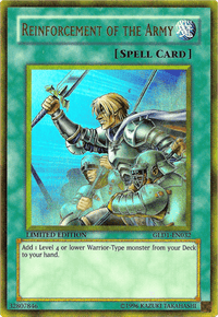 Reinforcement of the Army [GLD1-EN032] Gold Rare - POKÉ JEUX