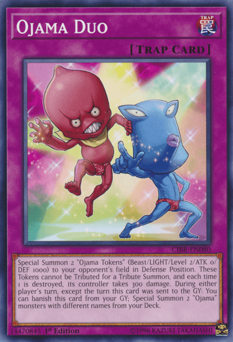 Ojama Duo [CIBR-EN080] Short Print - POKÉ JEUX