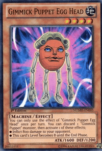 Gimmick Puppet Egg Head [NUMH-EN005] Super Rare - POKÉ JEUX