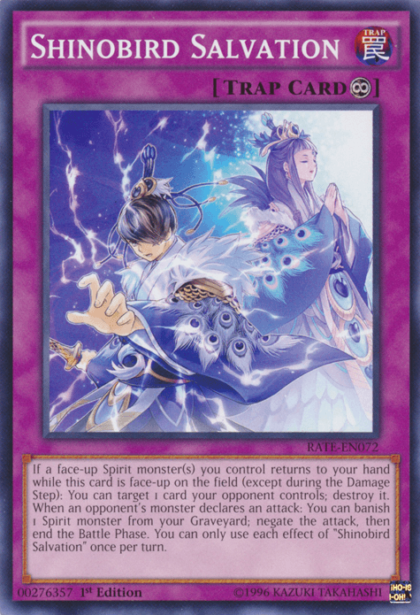 Shinobird Salvation [RATE-EN072] Common - POKÉ JEUX