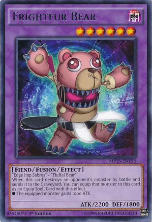 Frightfur Bear [MP15-EN158] Rare - POKÉ JEUX