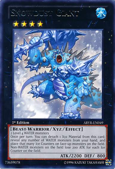 Snowdust Giant [ABYR-EN049] Rare - POKÉ JEUX
