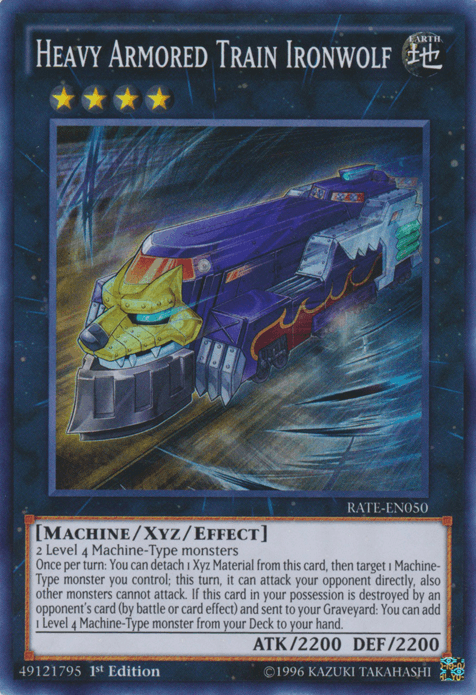 Heavy Armored Train Ironwolf [RATE-EN050] Super Rare - POKÉ JEUX