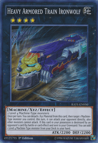 Heavy Armored Train Ironwolf [RATE-EN050] Super Rare - POKÉ JEUX