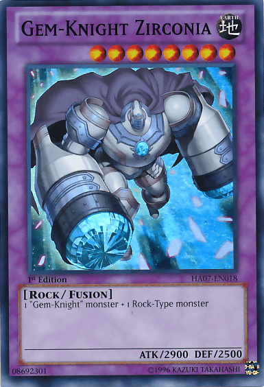 Gem-Knight Zirconia [HA07-EN018] Super Rare - POKÉ JEUX