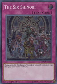 The Six Shinobi [SPWA-EN008] Super Rare - POKÉ JEUX