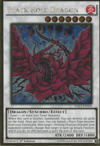 Black Rose Dragon [PGL3-EN059] Gold Rare - POKÉ JEUX