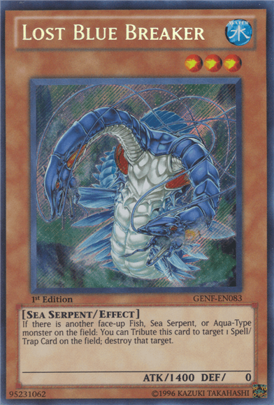 Lost Blue Breaker [GENF-EN083] Secret Rare - POKÉ JEUX