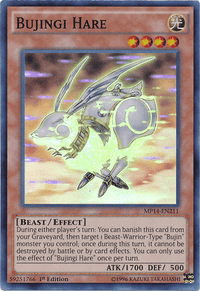 Bujingi Hare [MP14-EN211] Super Rare - POKÉ JEUX