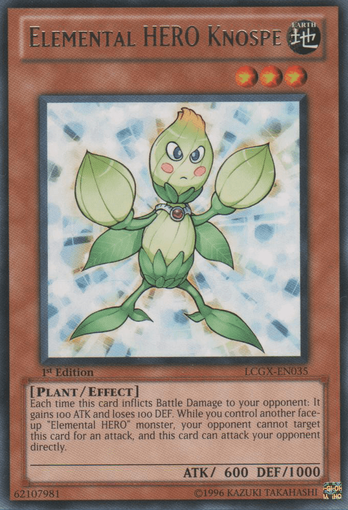 Elemental HERO Knospe [LCGX-EN035] Rare - POKÉ JEUX