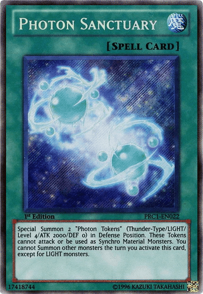 Photon Sanctuary [PRC1-EN022] Secret Rare - POKÉ JEUX